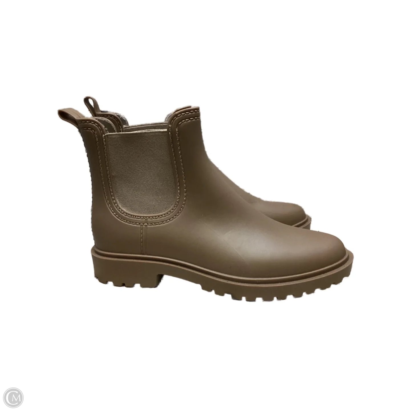 Boots Ankle Flats By Old Navy In Brown, Size: 10