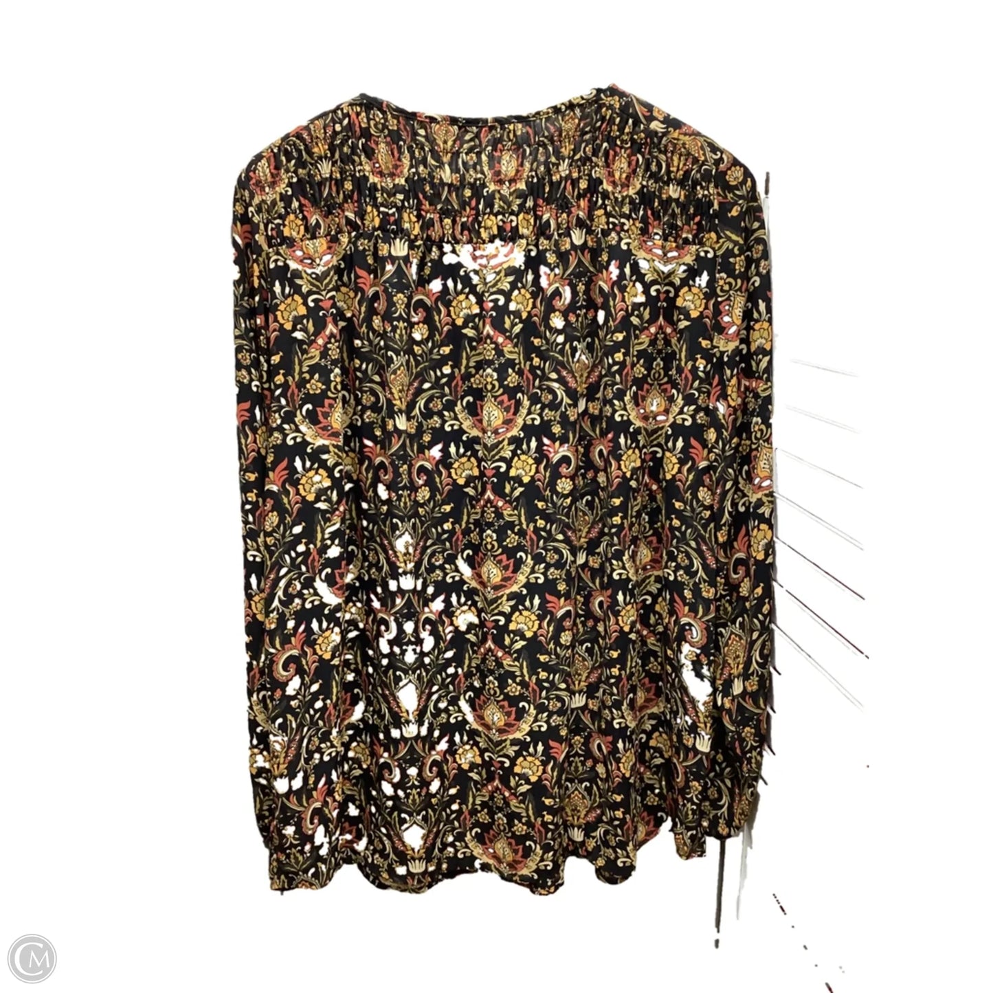Top Long Sleeve By Violet And Claire In Multi-colored, Size: 1x