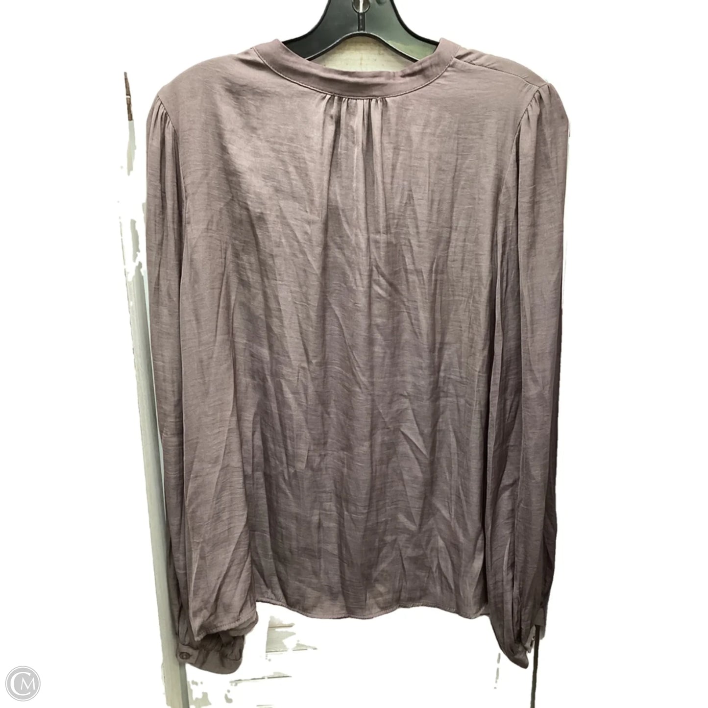 Top Long Sleeve By Clothes Mentor In Purple, Size: M