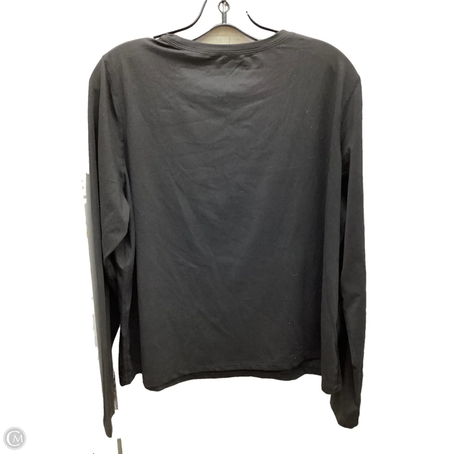 Top Long Sleeve By Clothes Mentor In Black, Size: Xl