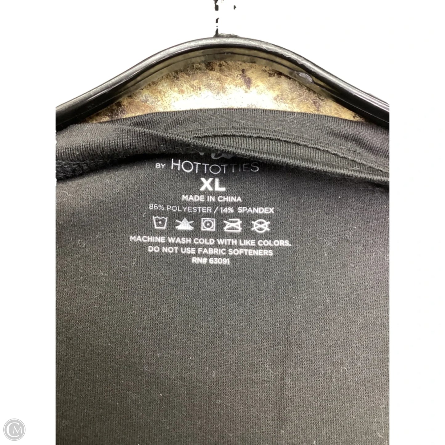 Top Long Sleeve By Clothes Mentor In Black, Size: Xl