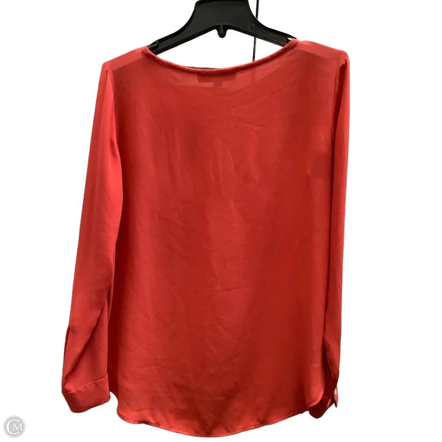 Top Long Sleeve By Loft In Red, Size: S