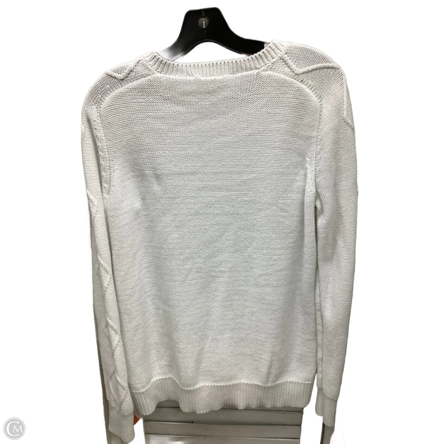 Sweater Designer By Michael Kors In White, Size: M