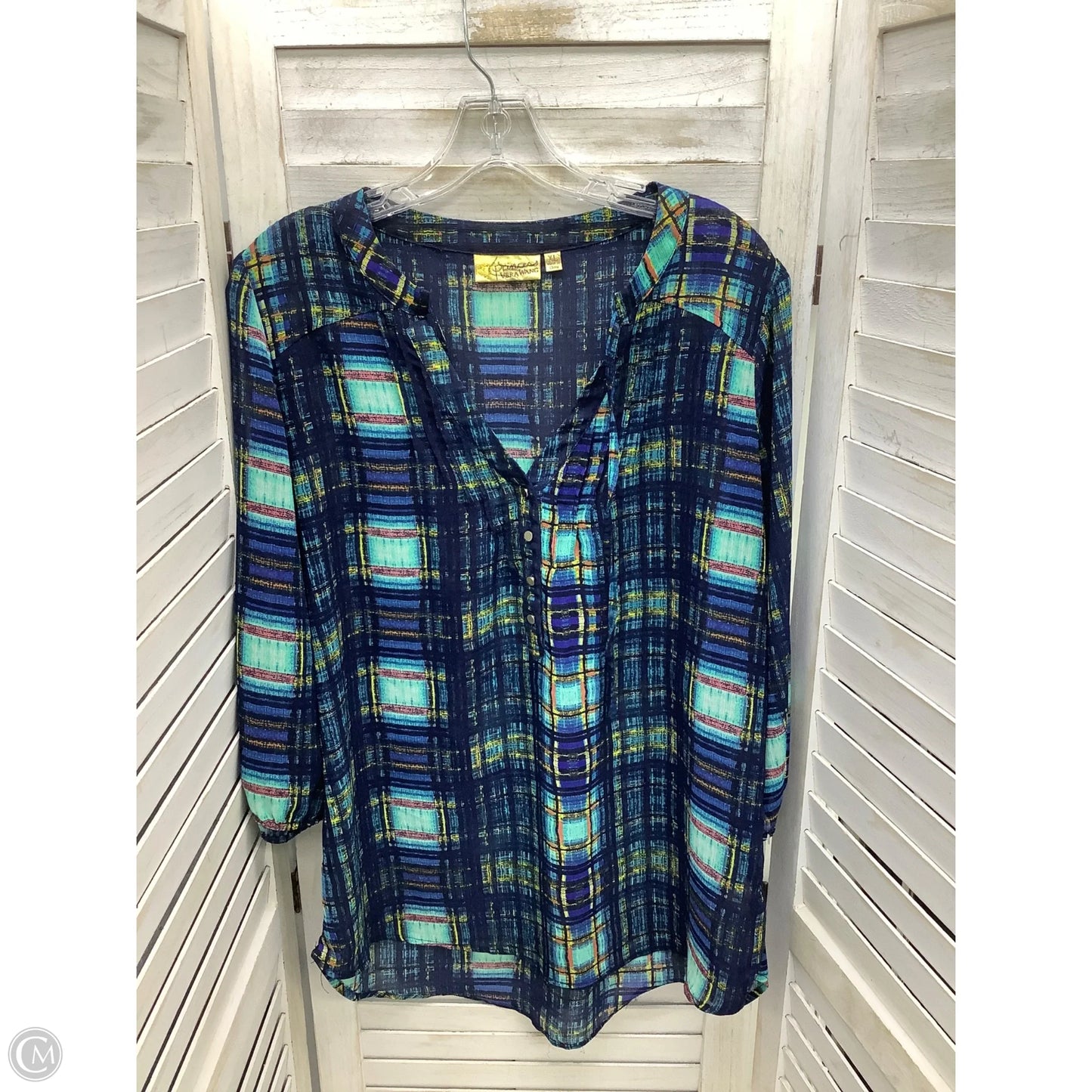 Top Long Sleeve By Clothes Mentor In Multi-colored, Size: Xl