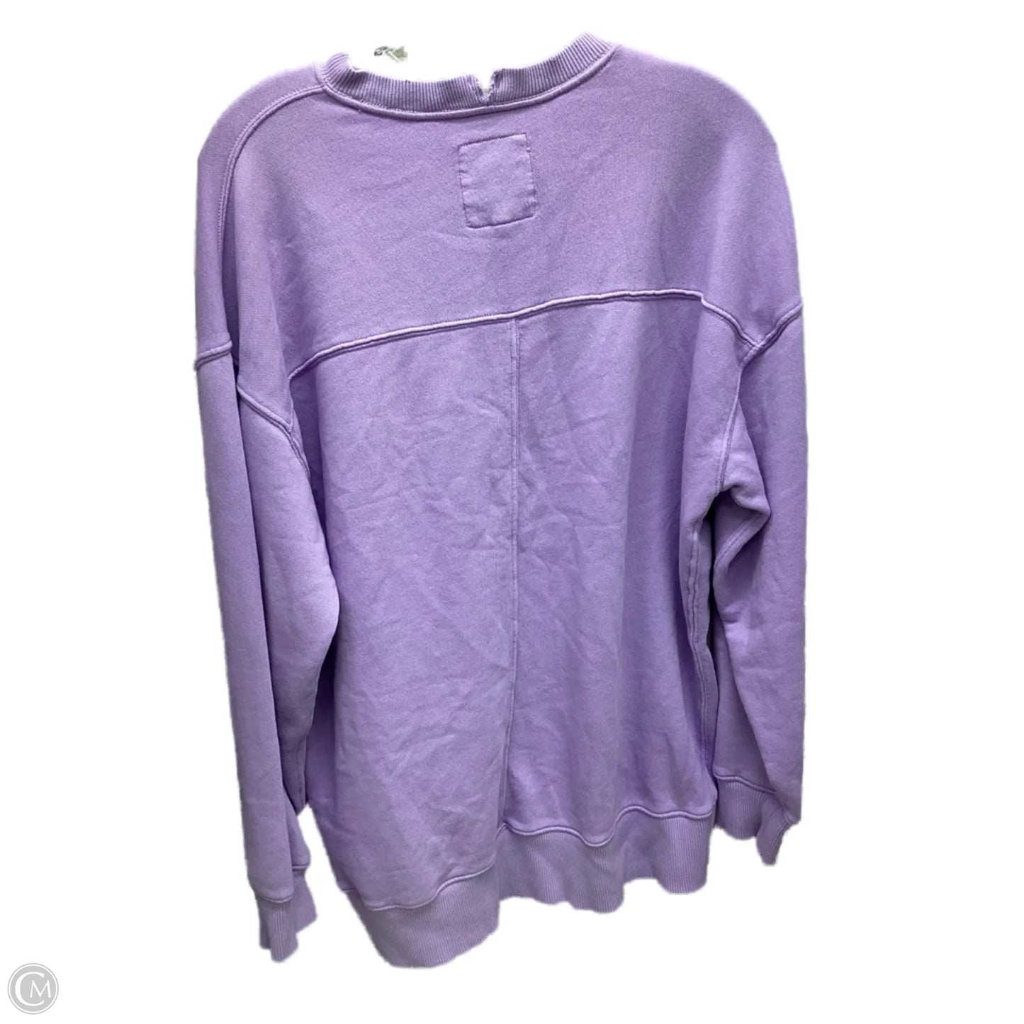 Sweatshirt Crewneck By Aerie In Purple, Size: Xs