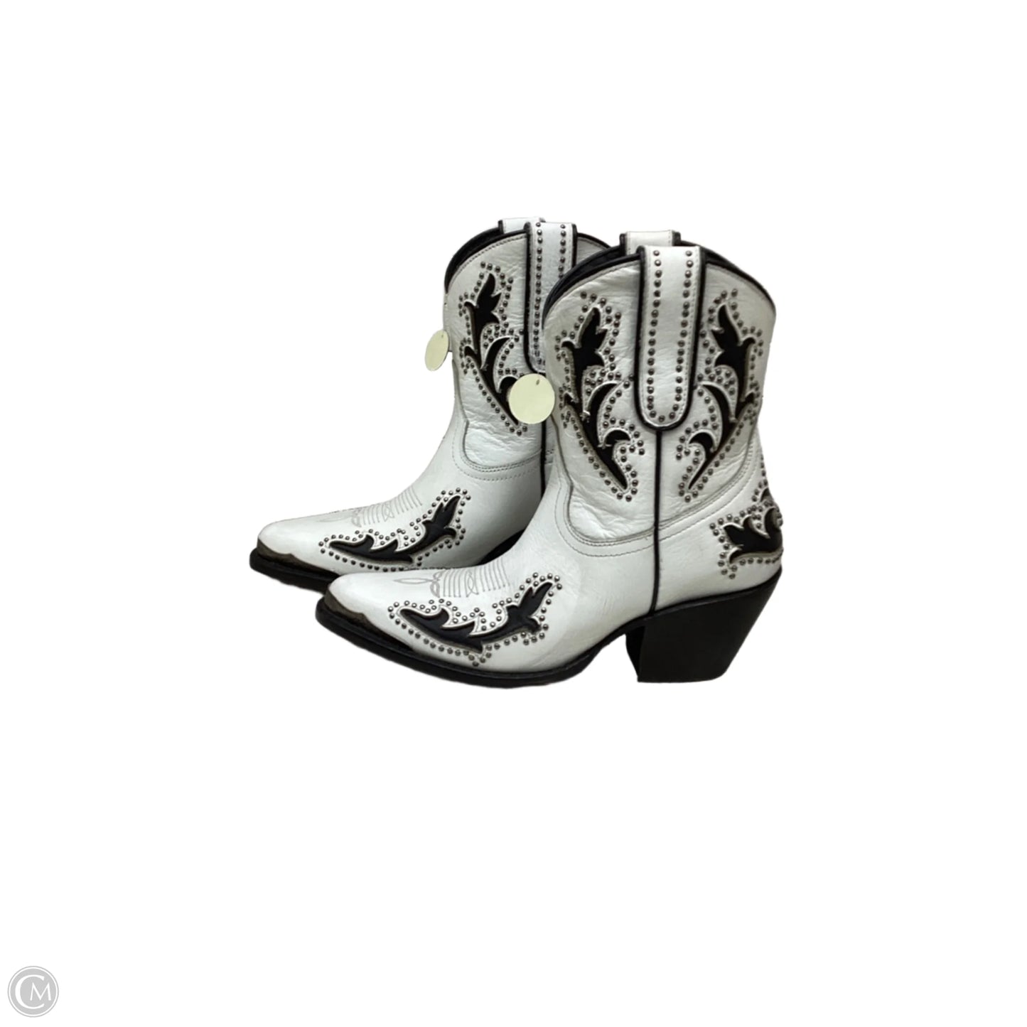 Boots Western By Clothes Mentor In White, Size: 7