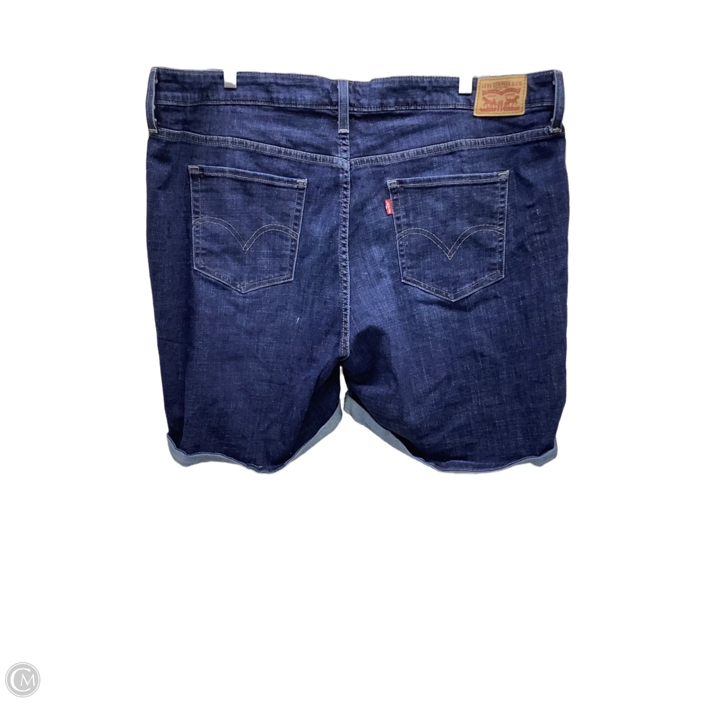 Shorts By Levis In Blue Denim, Size: 22