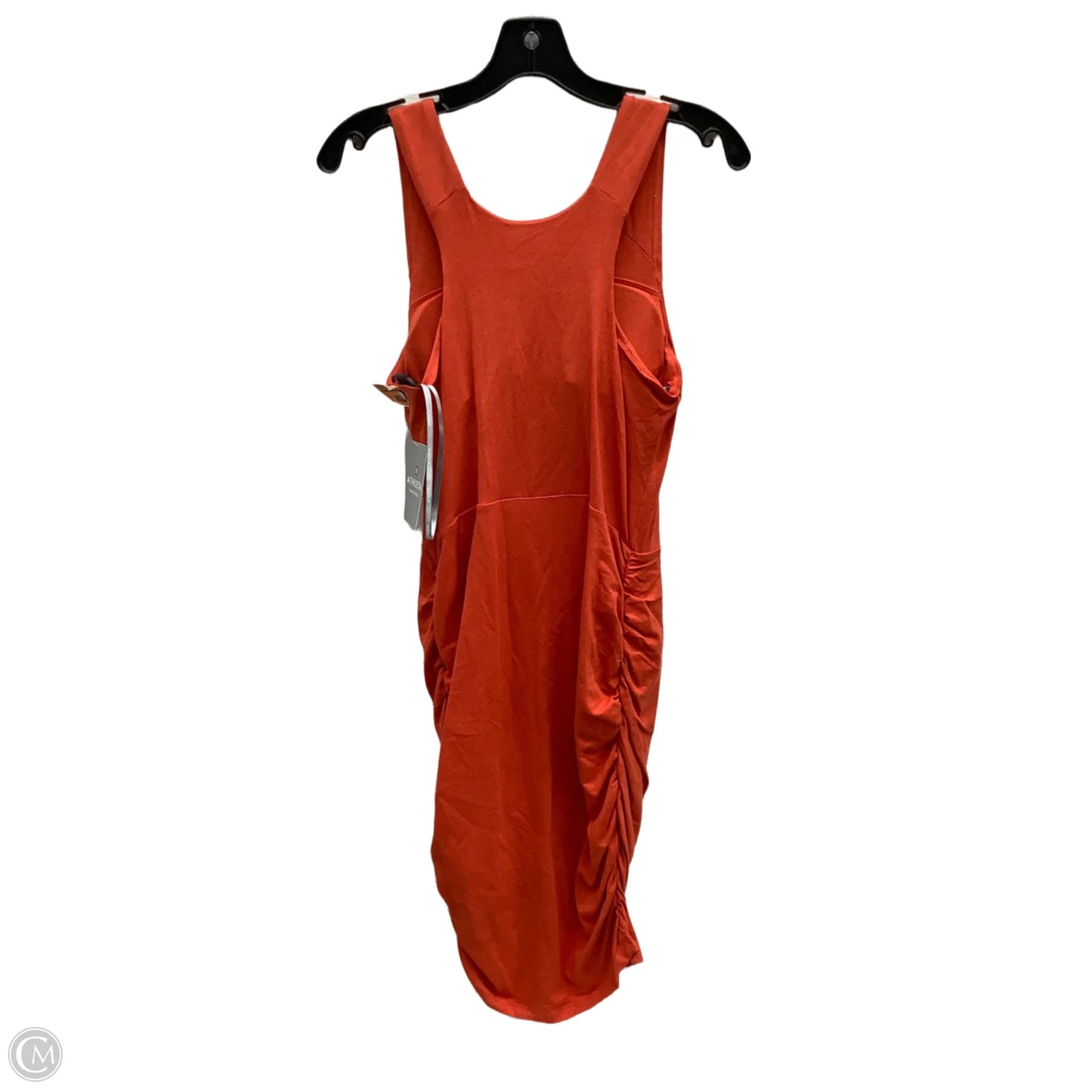 Dress Casual Midi By Athleta In Orange, Size: S