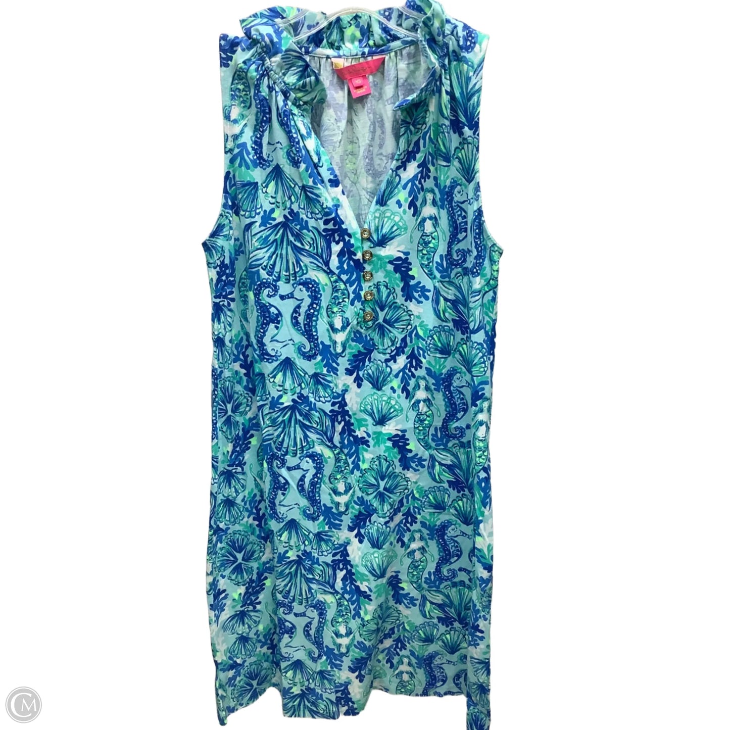 Dress Designer By Lilly Pulitzer In Blue, Size: Xs