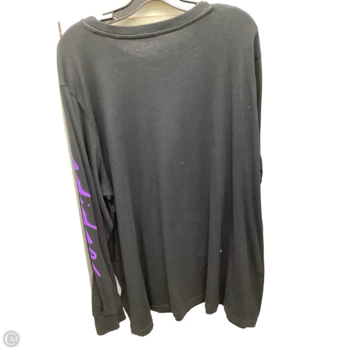 Top Long Sleeve By Adidas In Black, Size: 3x