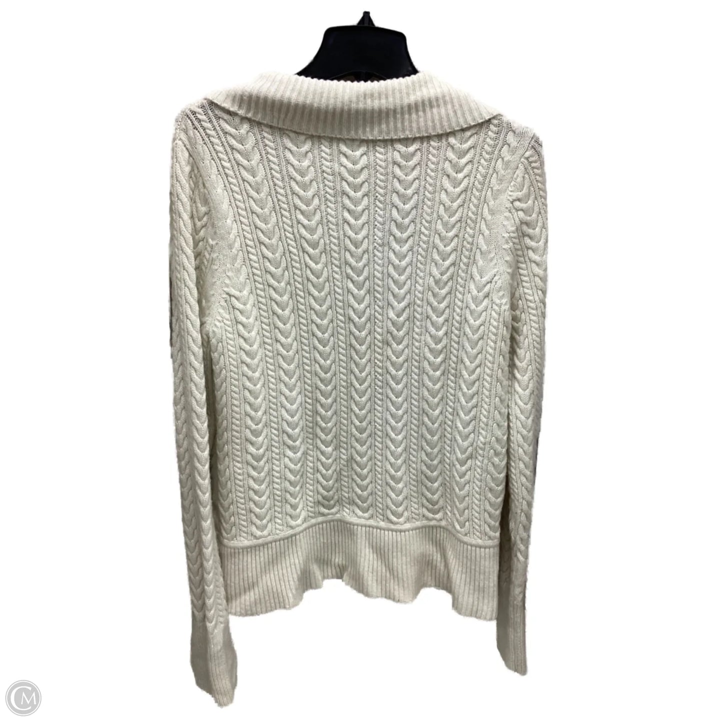 Cardigan By Talbots In Ivory, Size: L