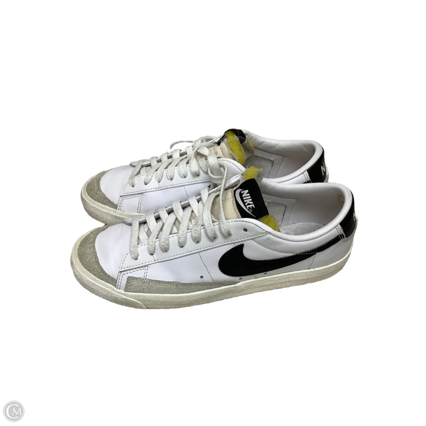 Shoes Flats By Nike In Black & Grey, Size: 9