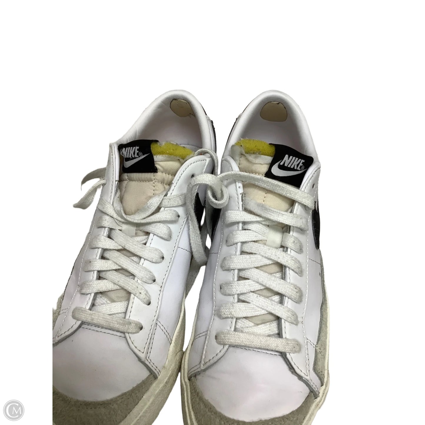 Shoes Flats By Nike In Black & Grey, Size: 9