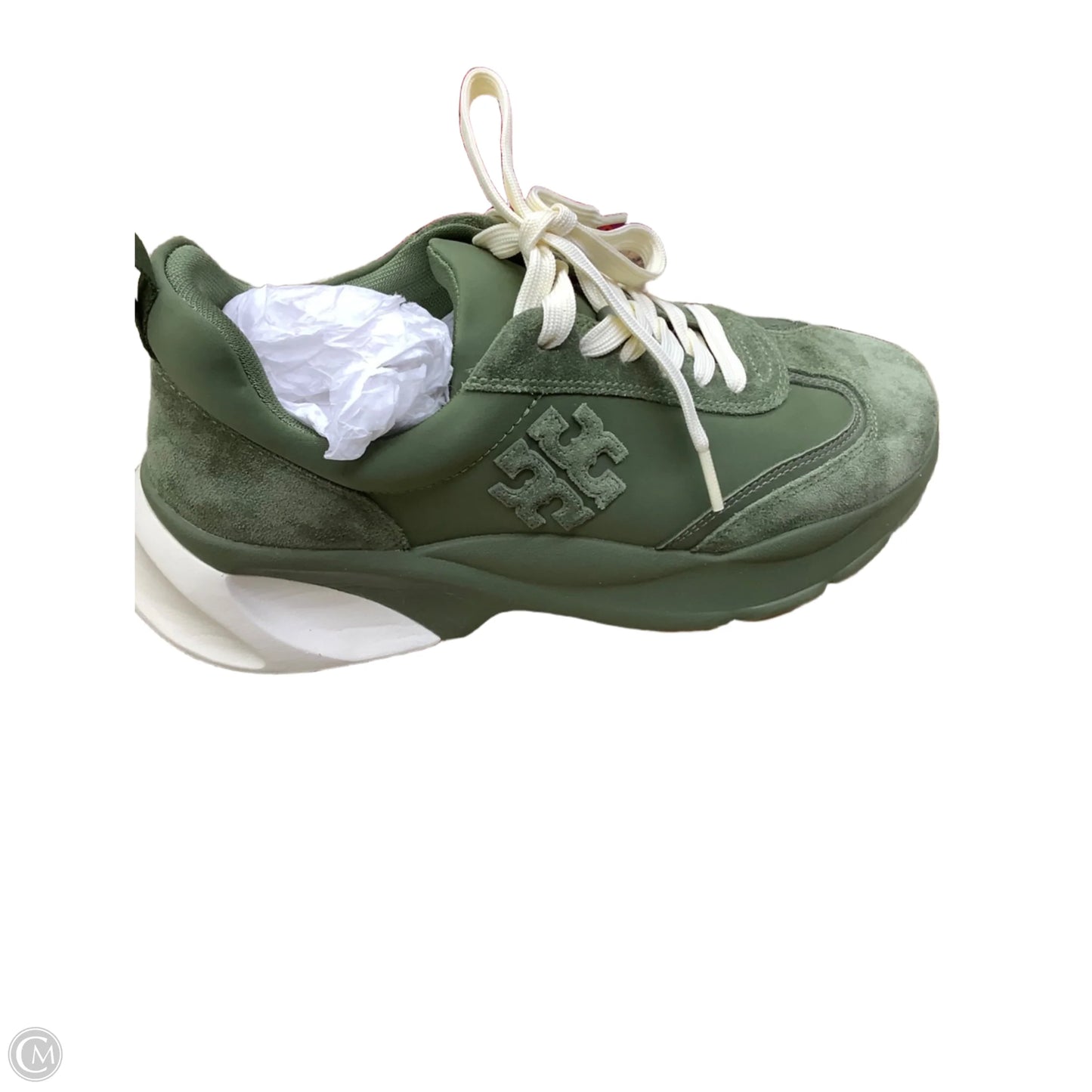 Shoes Designer By Tory Burch In Green, Size: 9