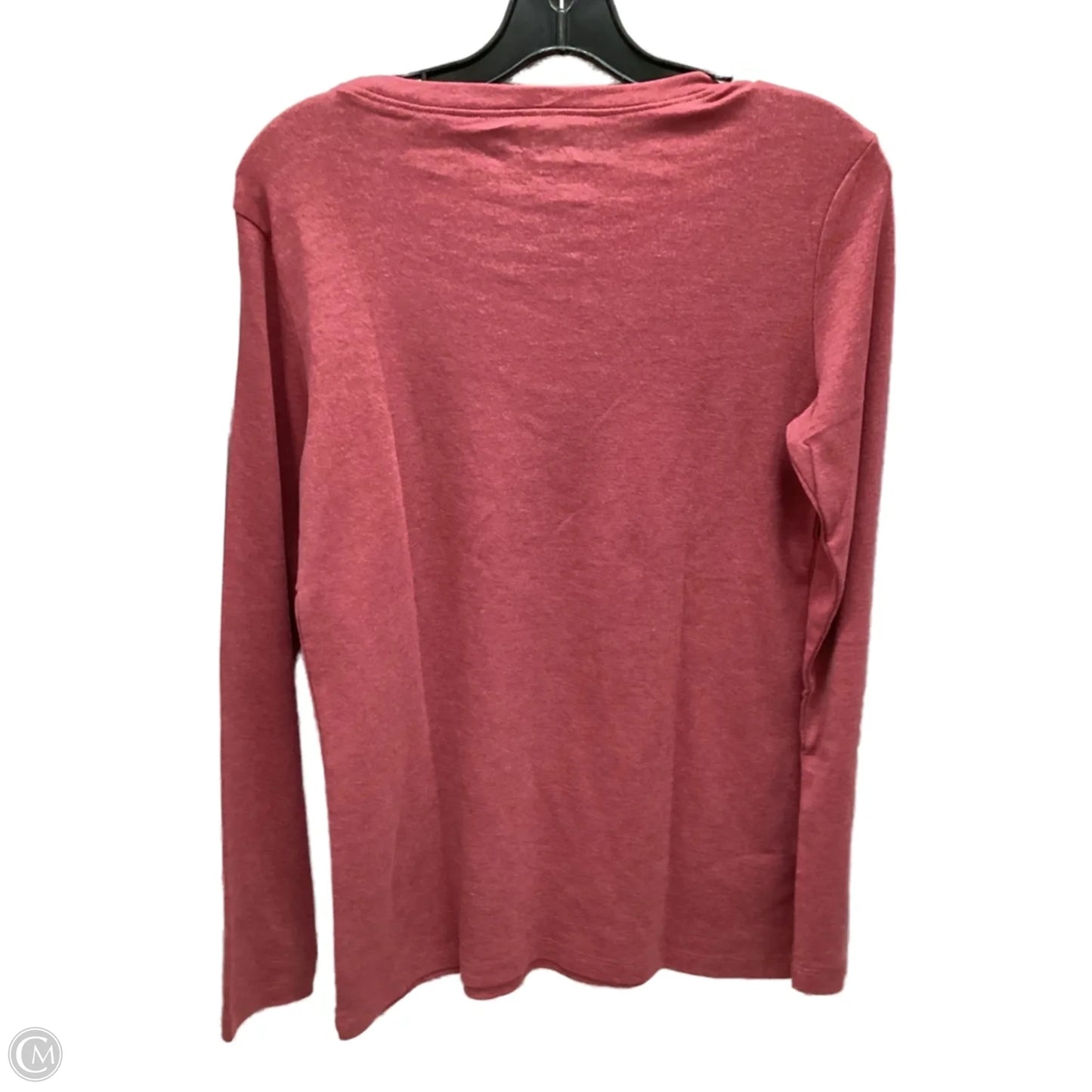 Top Long Sleeve By Eddie Bauer In Purple, Size: L