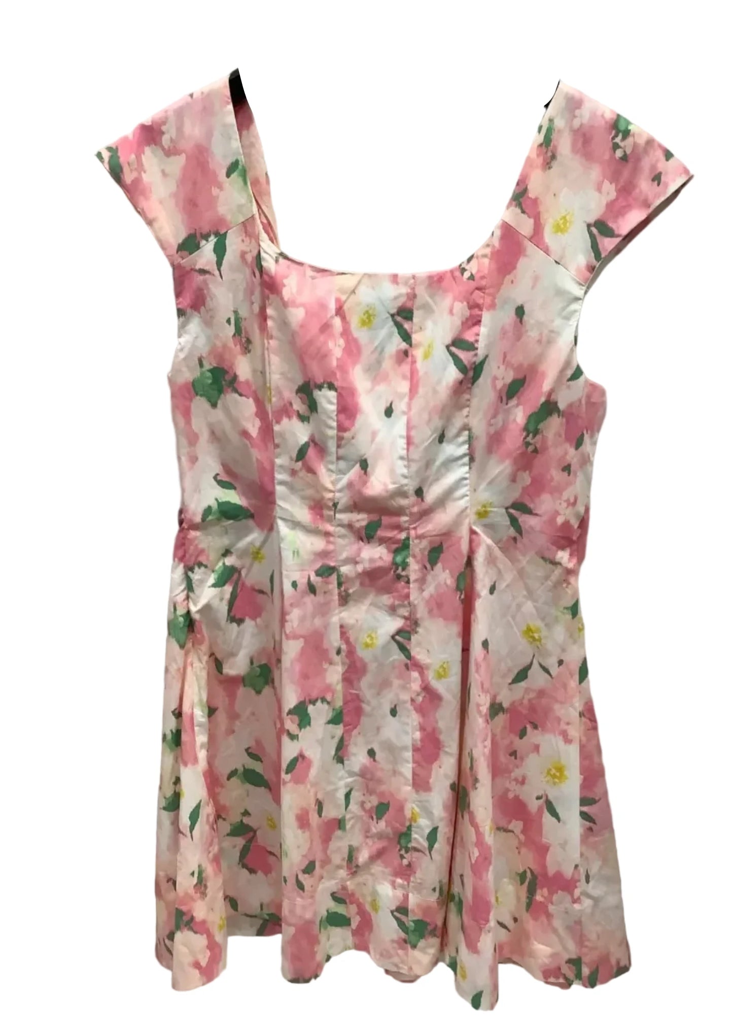 Dress Casual Midi By A New Day In Floral Print, Size: 10