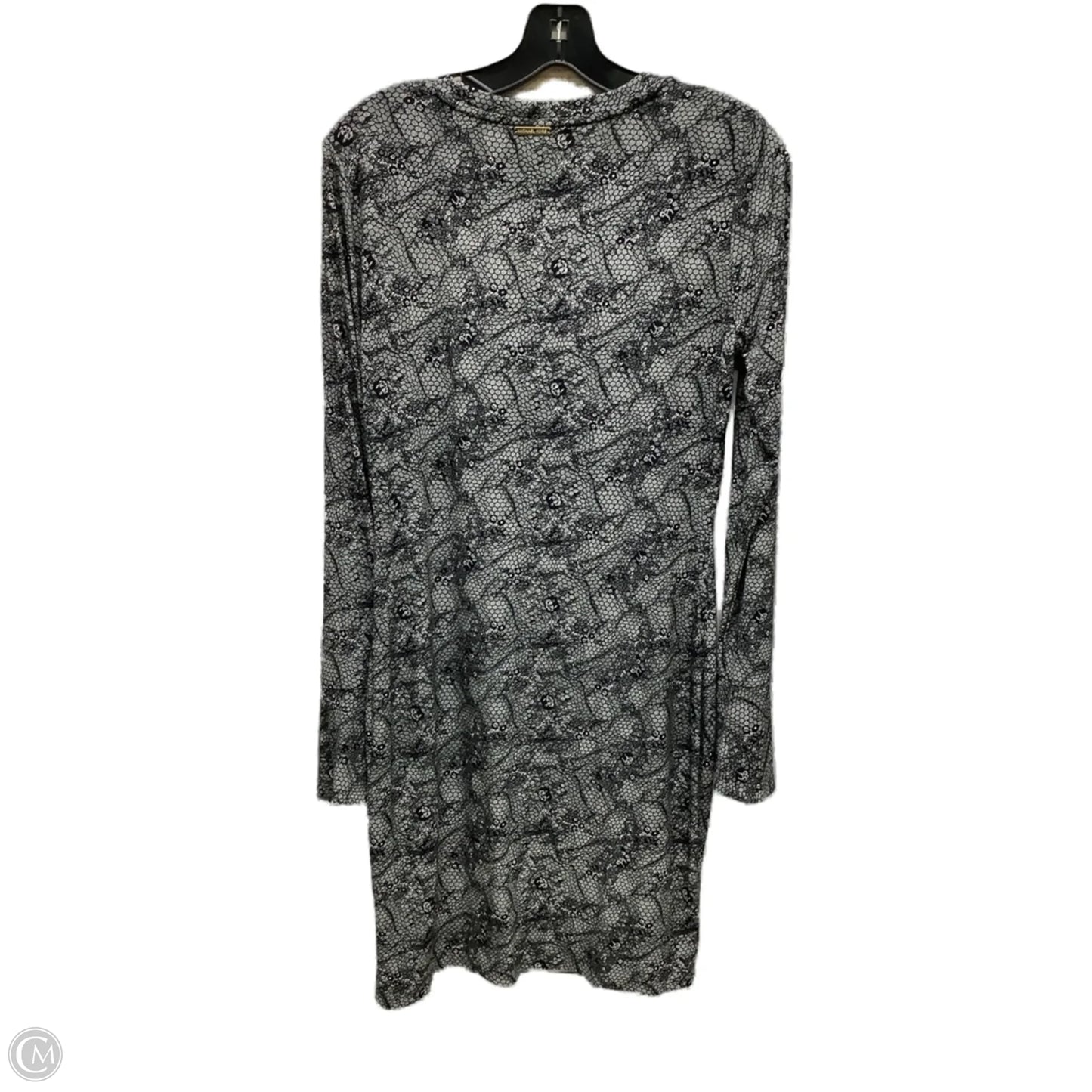Dress Designer By Michael Kors In Black & White, Size: M