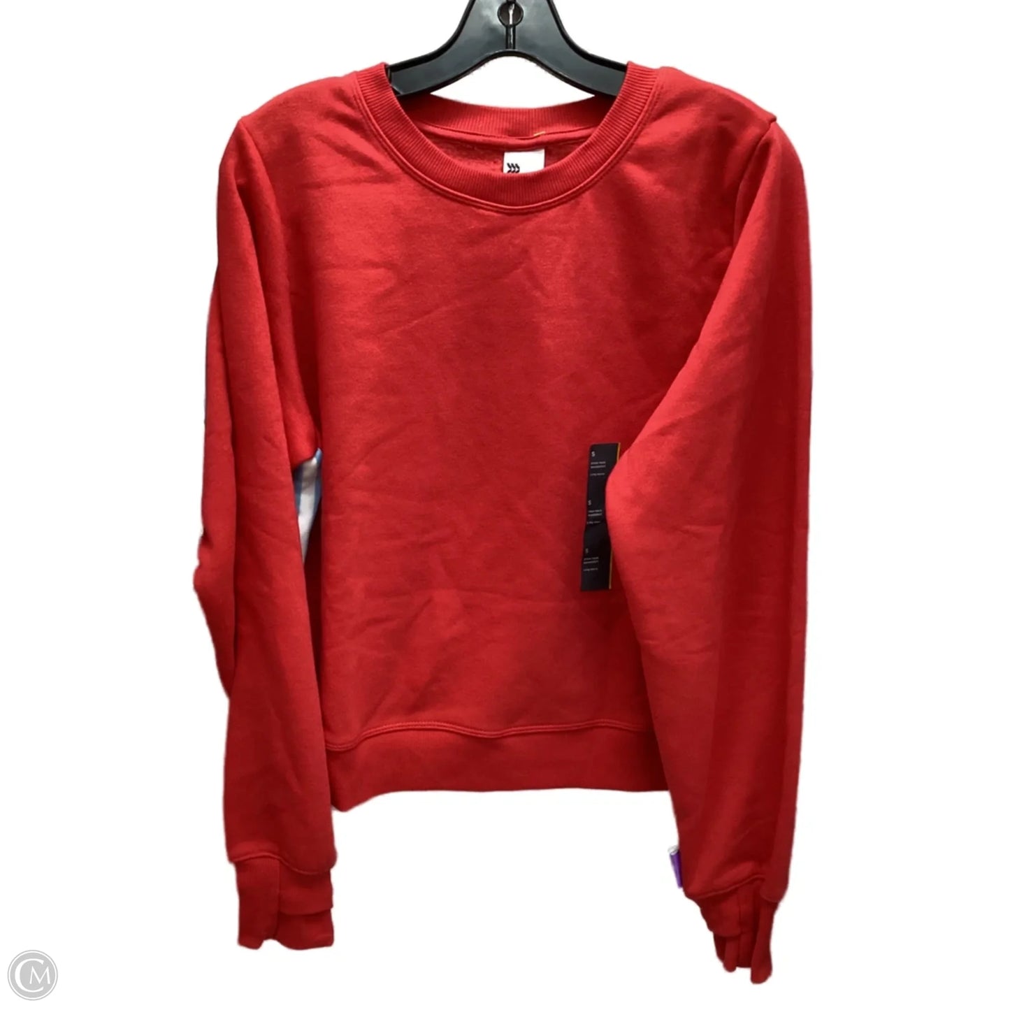 Sweatshirt Crewneck By All In Motion In Red, Size: S