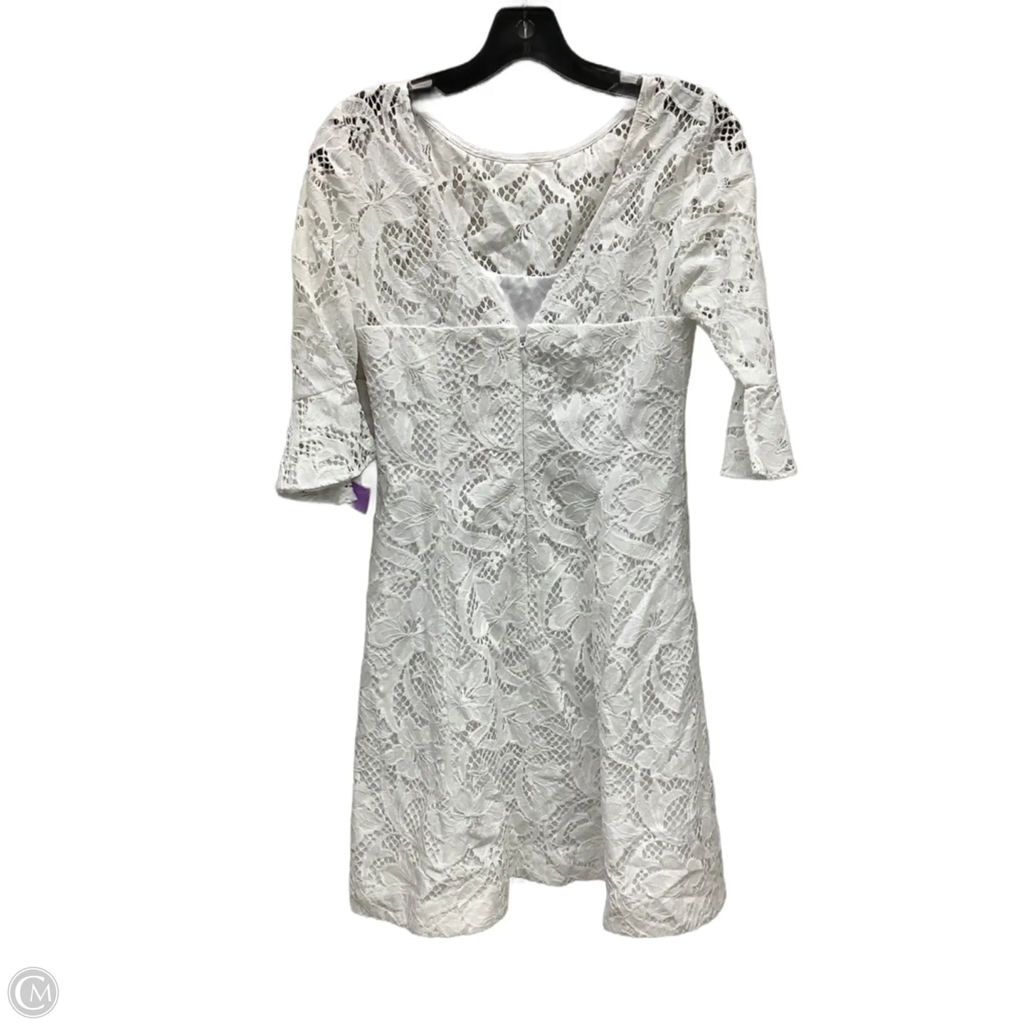 Dress Designer By Lilly Pulitzer In White, Size: 0