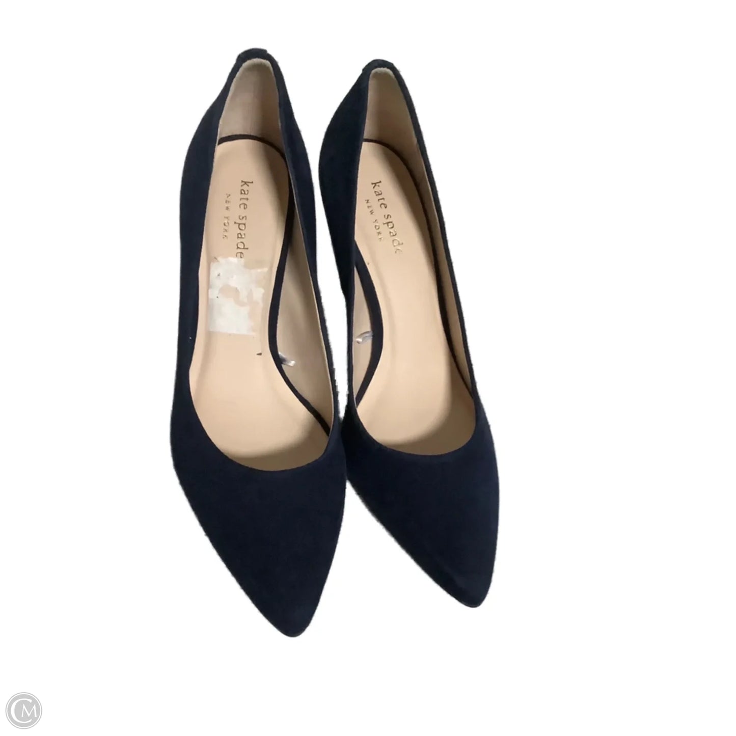 Shoes Designer By Kate Spade In Navy, Size: 7.5