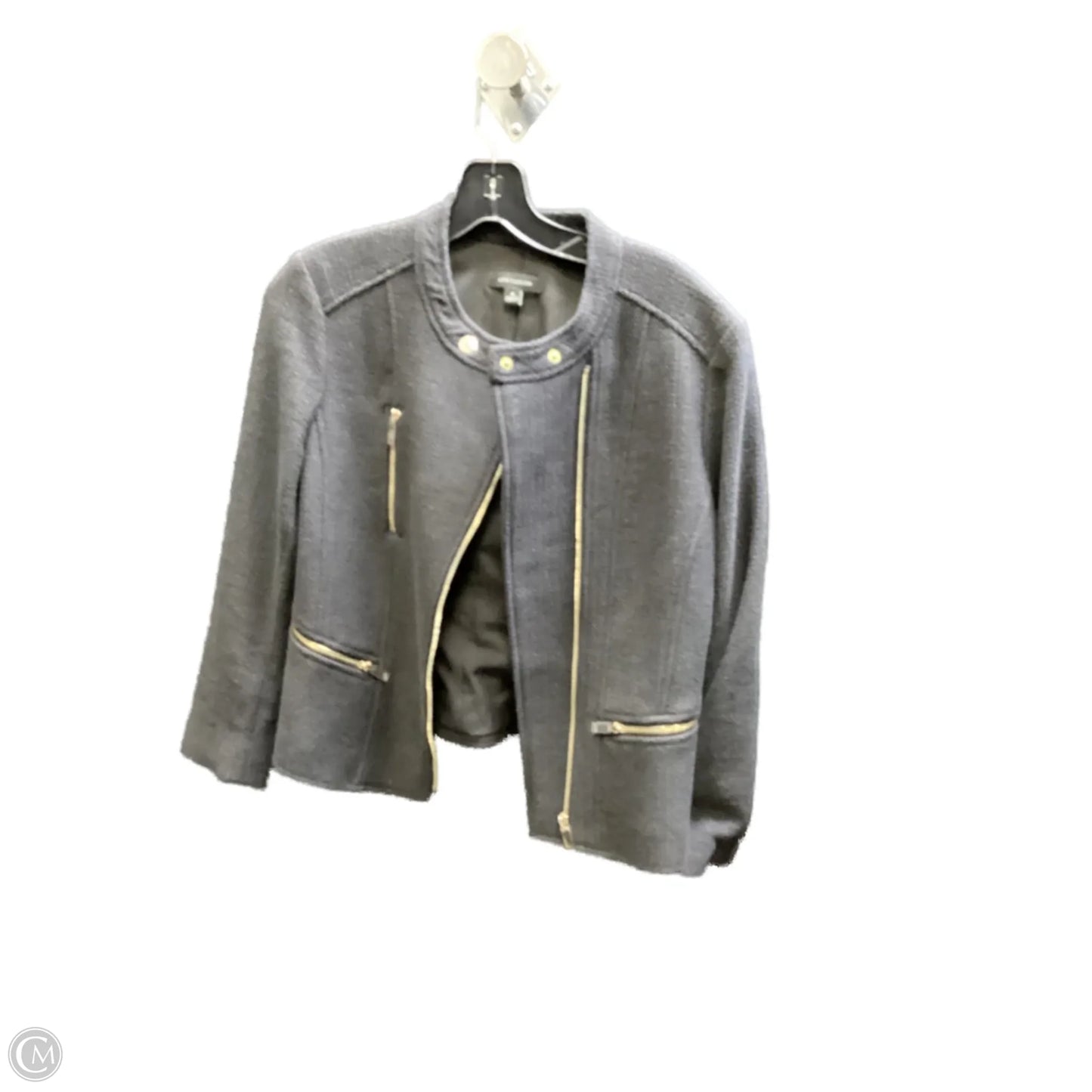 Blazer By Ann Taylor In Black, Size: 4