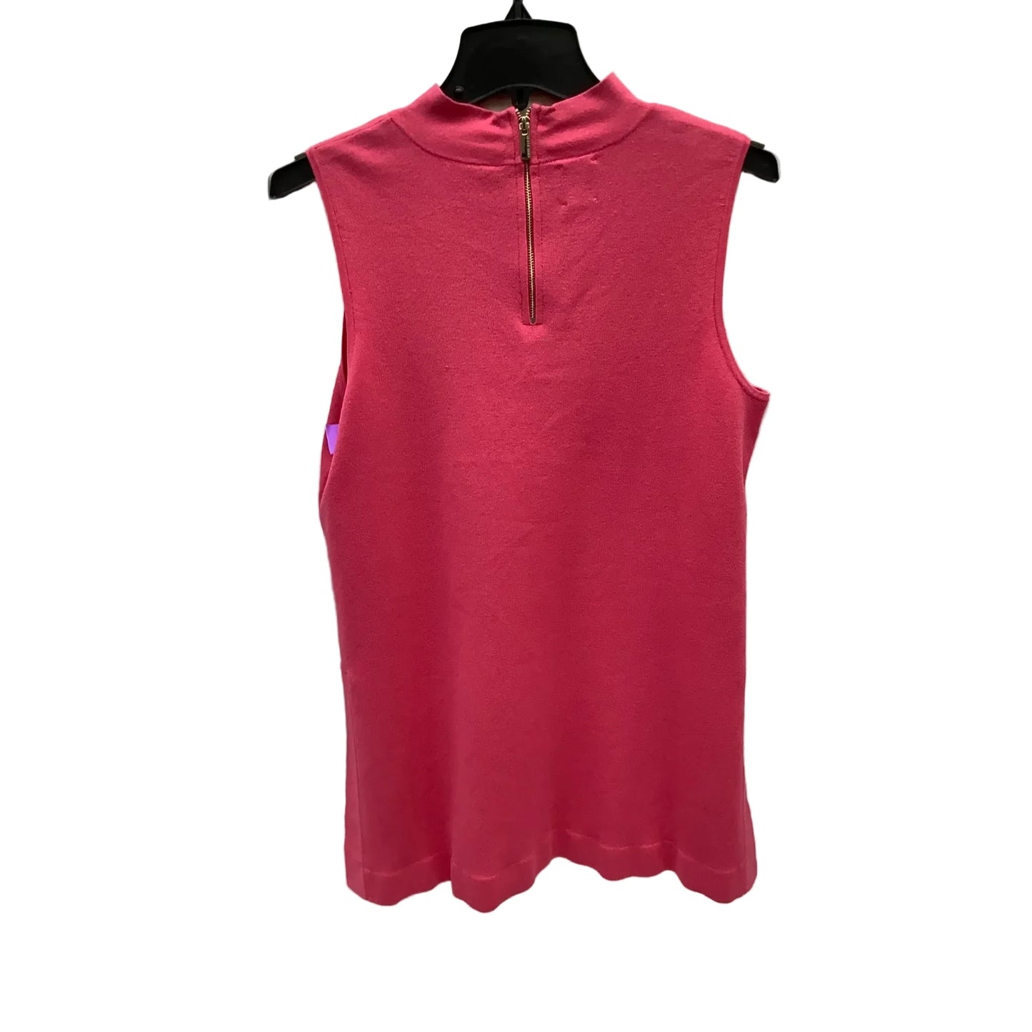 Dress Casual Midi By Anne Klein In Pink, Size: L