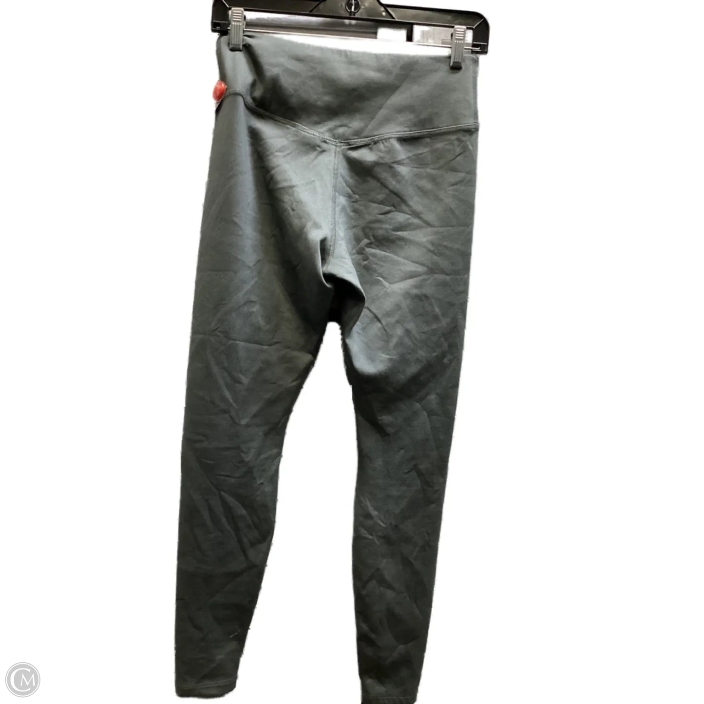 Athletic Leggings By Nike In Grey, Size: M