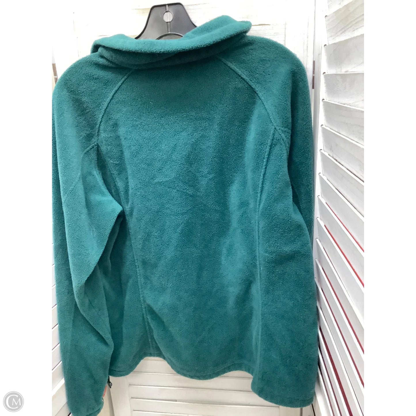 Jacket Fleece By Columbia In Green, Size: Xl