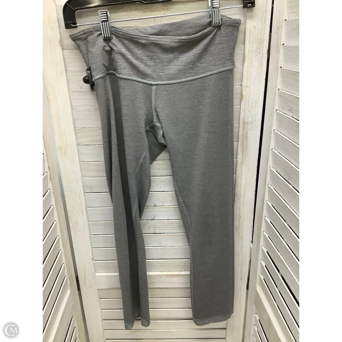 Athletic Leggings By Lululemon In Grey, Size: 4
