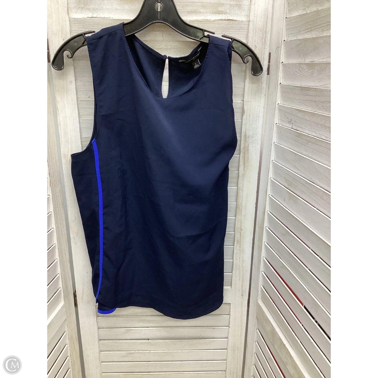 Top Sleeveless By Banana Republic In Multi-colored, Size: L