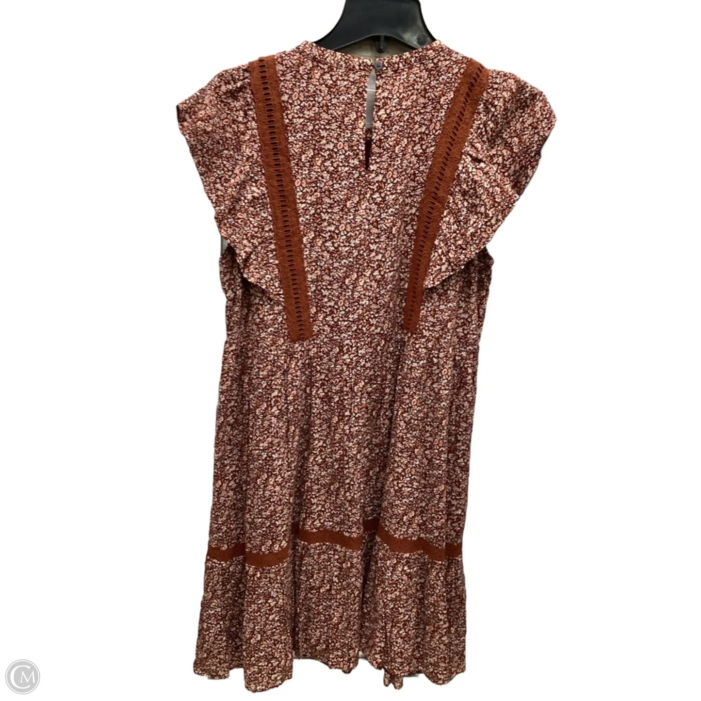 Dress Casual Midi By Madewell In Brown, Size: M