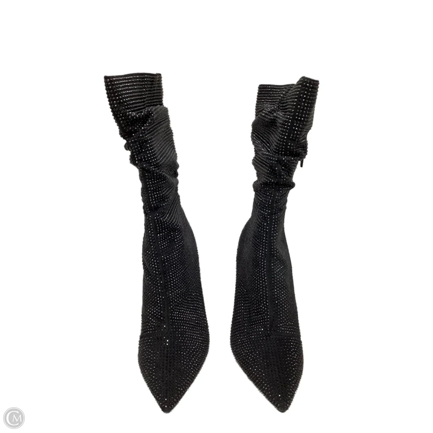 Boots Mid-calf Heels By Thalia Sodi In Black, Size: 9