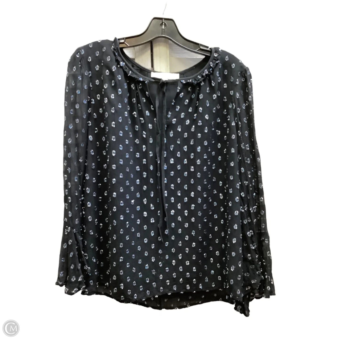 Top Long Sleeve By Loft In Multi-colored, Size: S