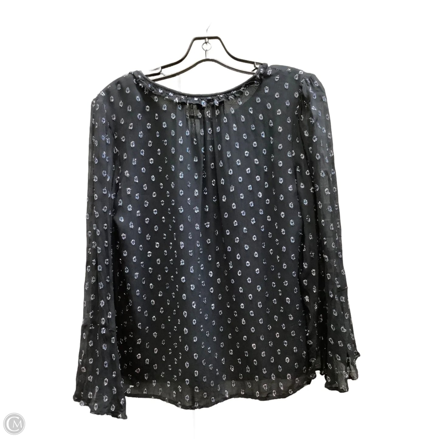 Top Long Sleeve By Loft In Multi-colored, Size: S