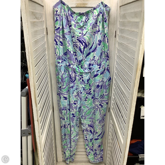 Jumpsuit Designer By Lilly Pulitzer In Multi-colored, Size: Xl