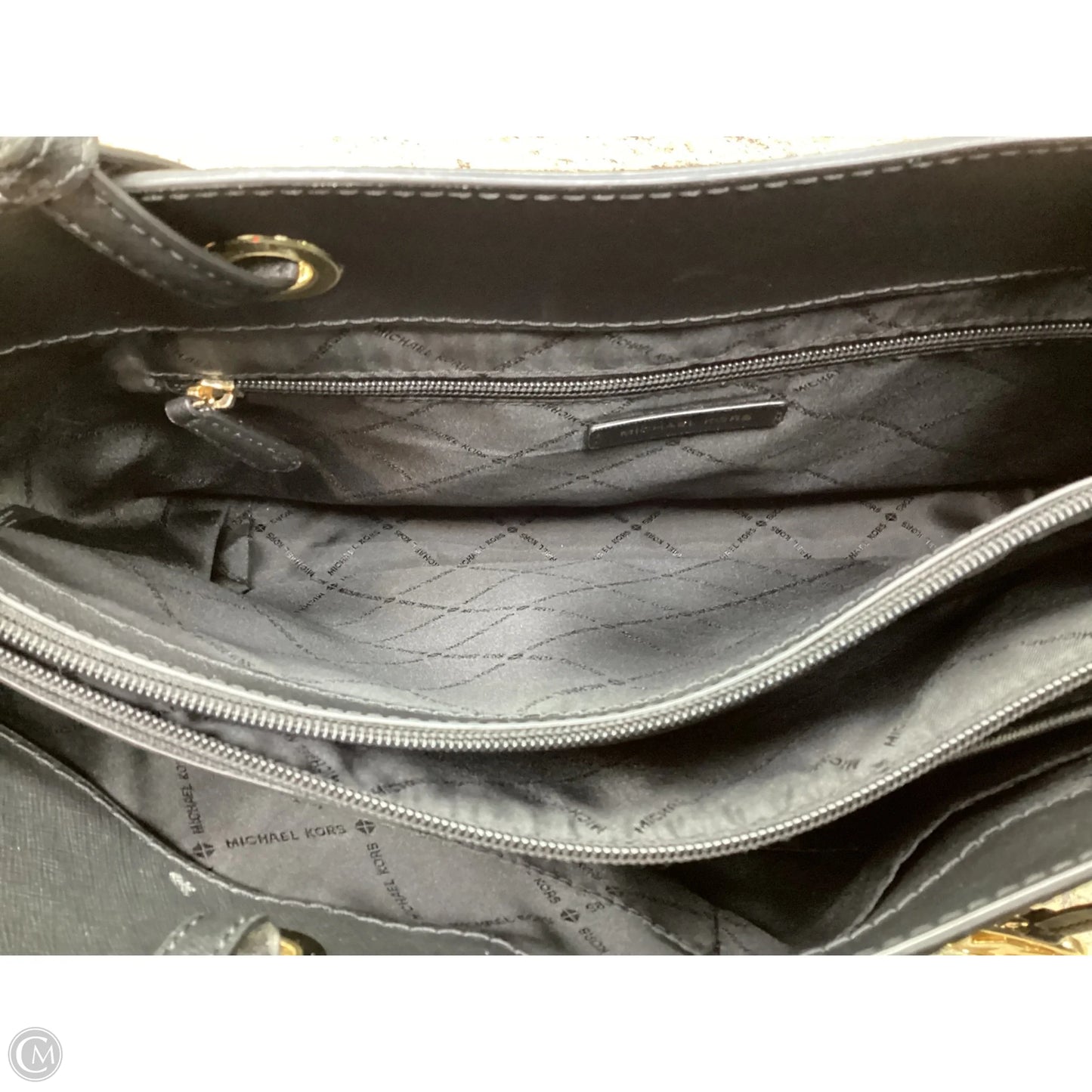 Tote Designer By Michael Kors, Size: Large