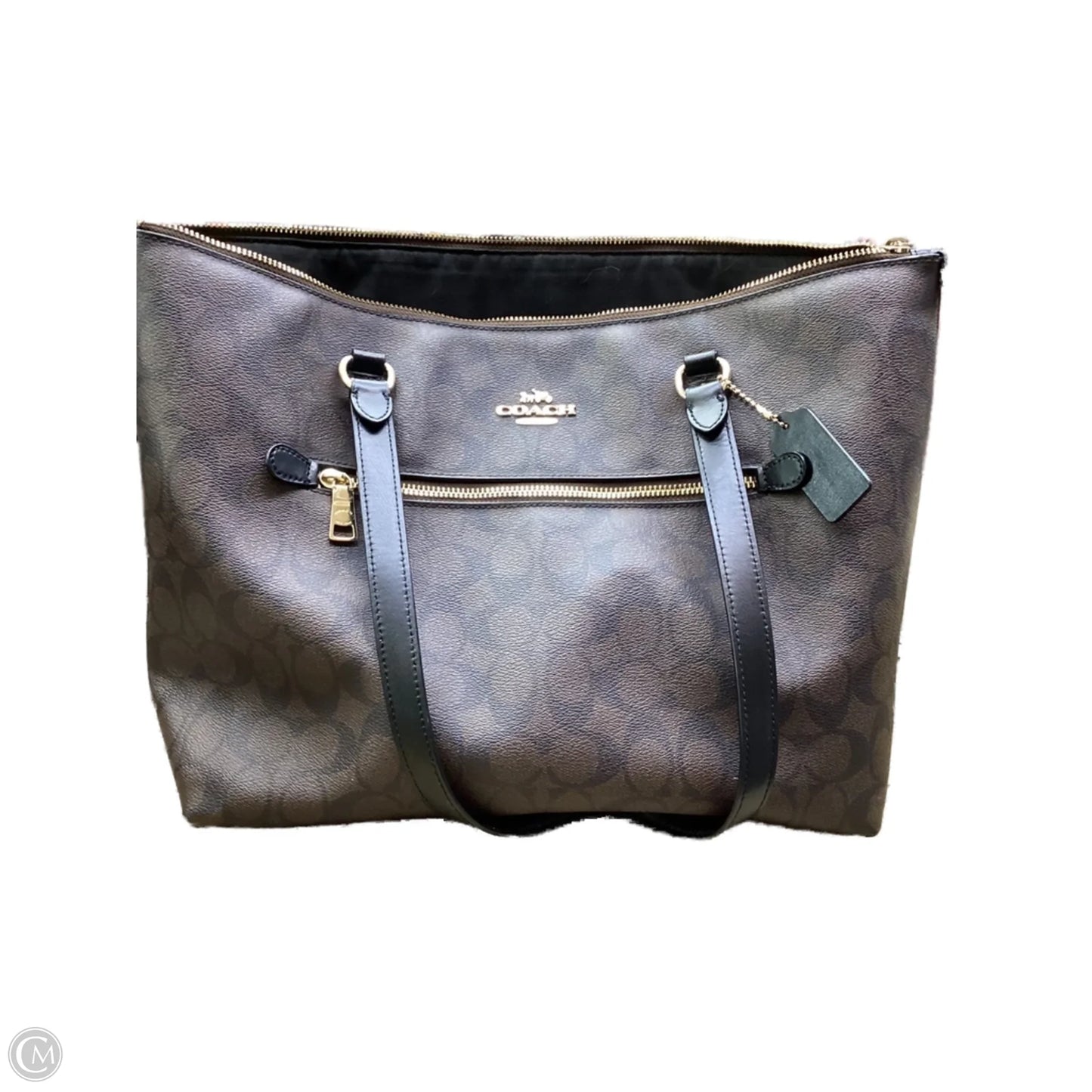 Tote Designer By Coach, Size: Large