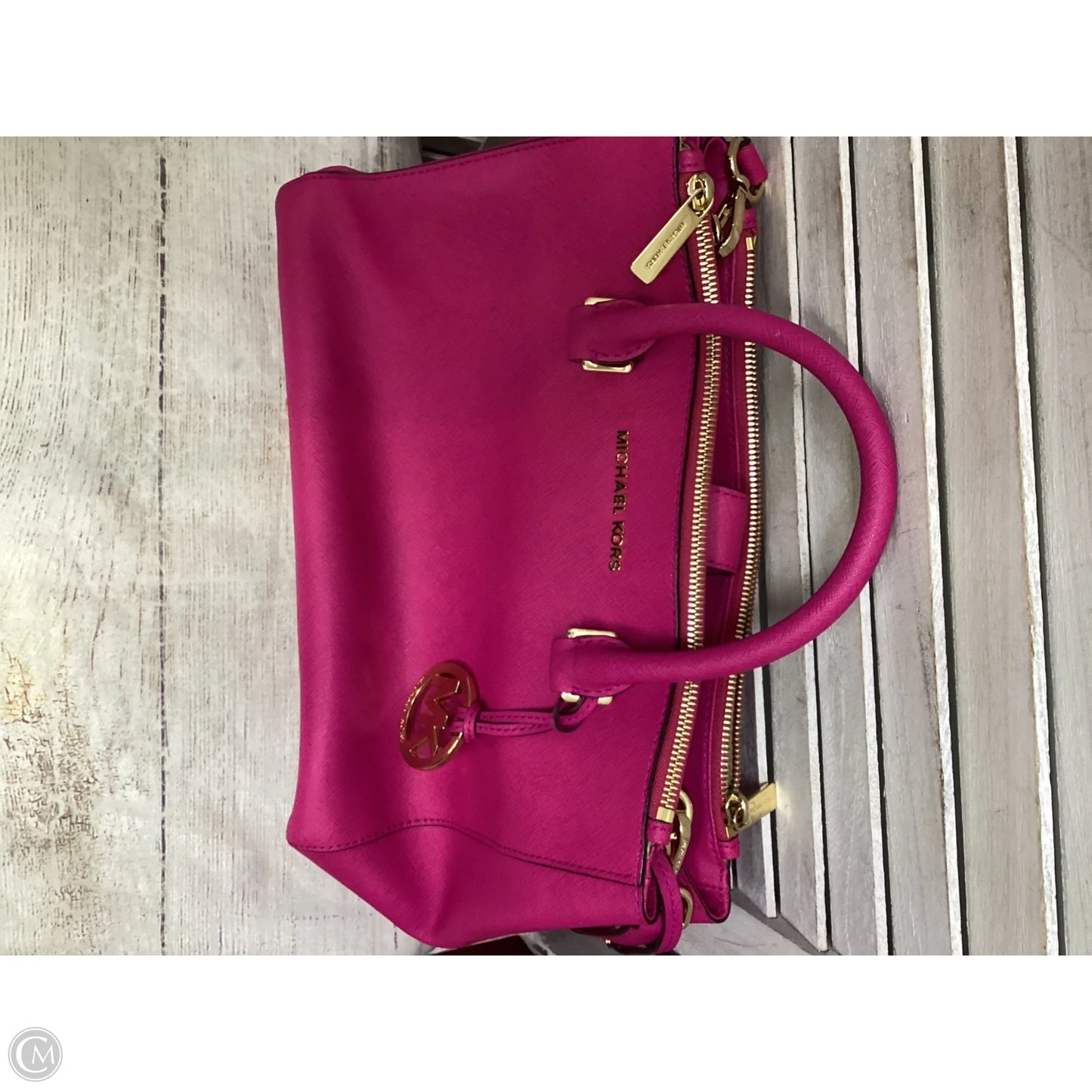 Handbag Designer By Michael Kors, Size: Medium