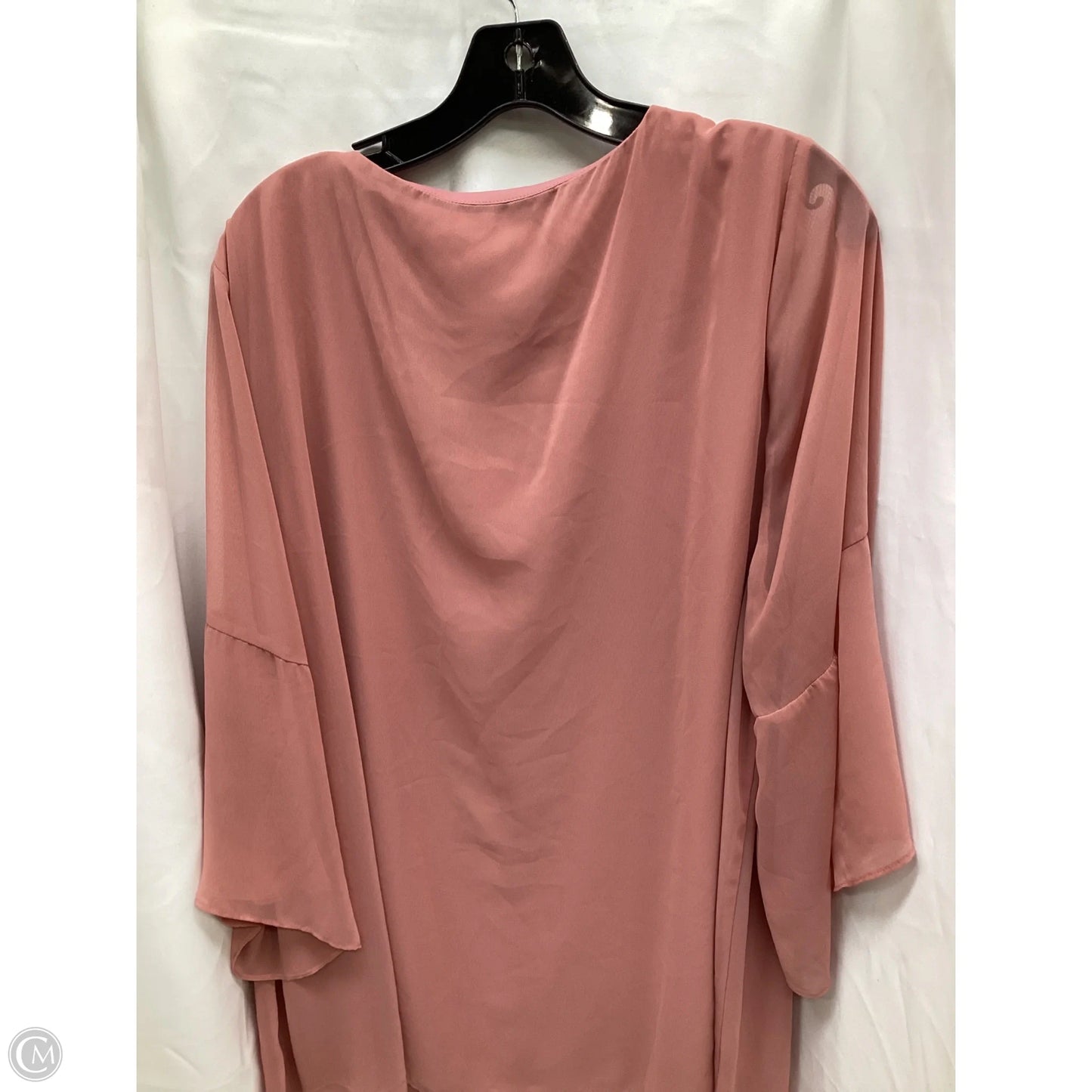 Top Short Sleeve By Lane Bryant In Pink, Size: 18