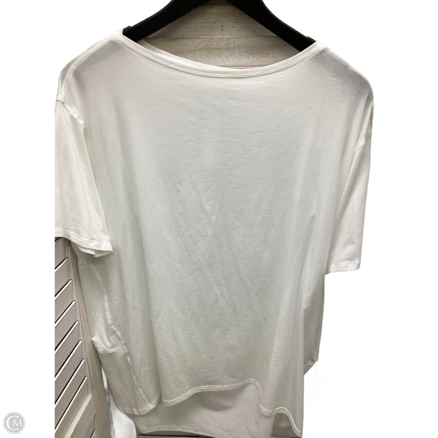 Top Short Sleeve By Lululemon In White, Size: 6