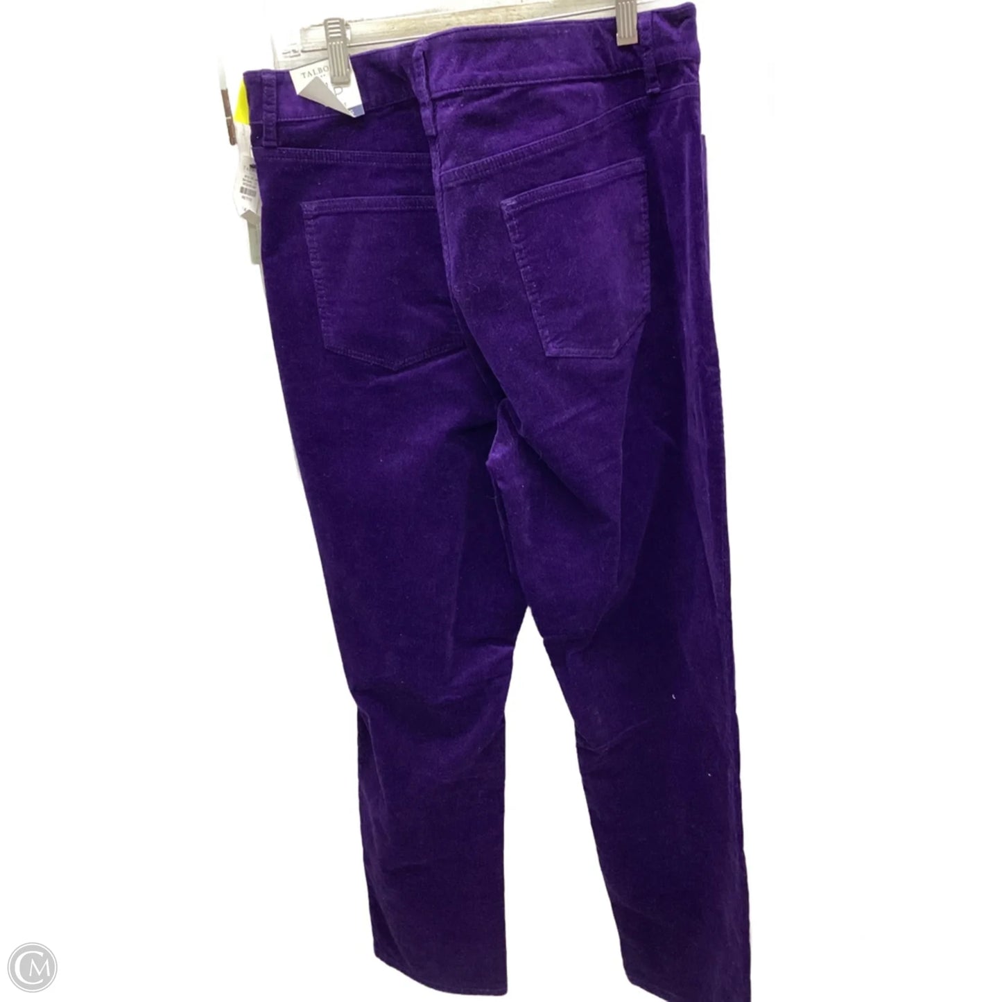 Pants Corduroy By Talbots In Purple, Size: 14