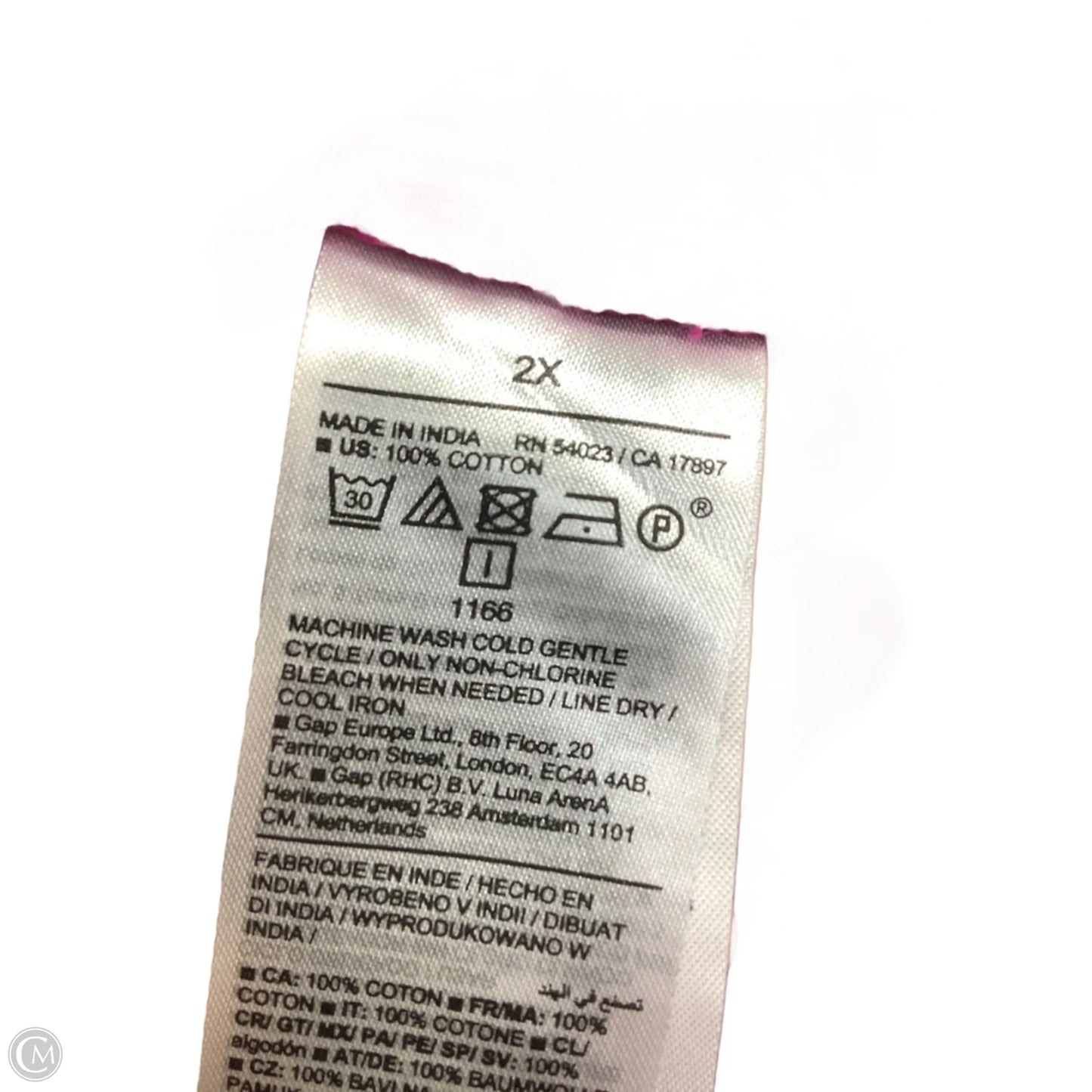 Top Long Sleeve By Old Navy In Purple, Size: 2x