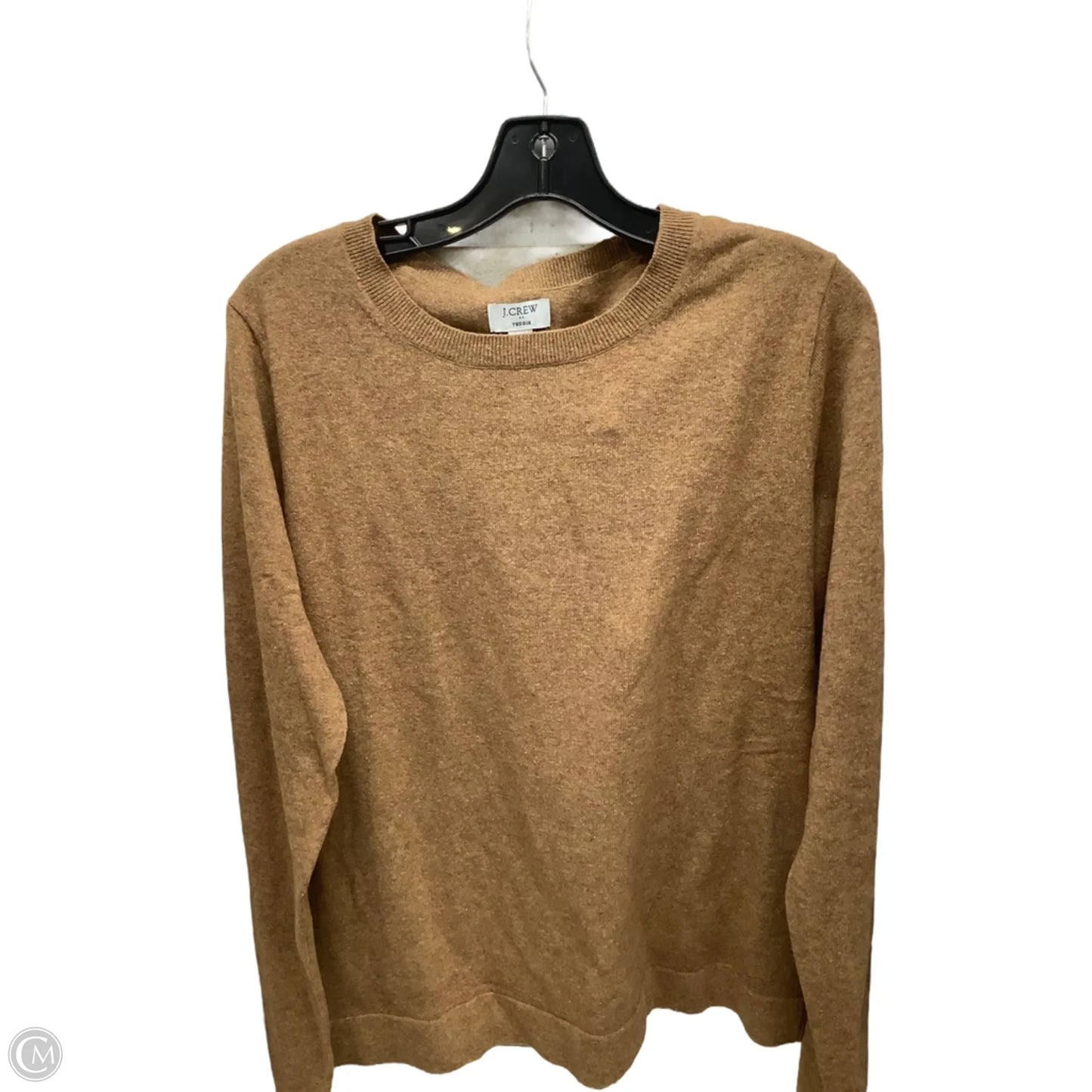 Top Long Sleeve By J. Crew In Brown, Size: Xl