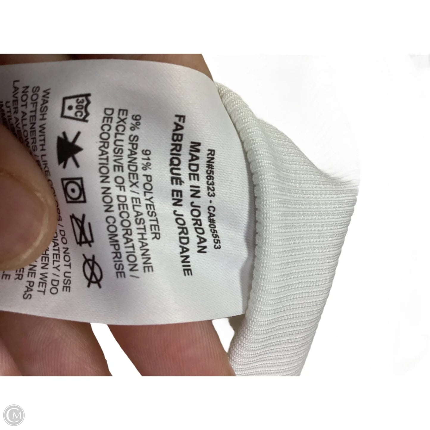 Sweatshirt Collar By Nike Apparel In White, Size: 2x