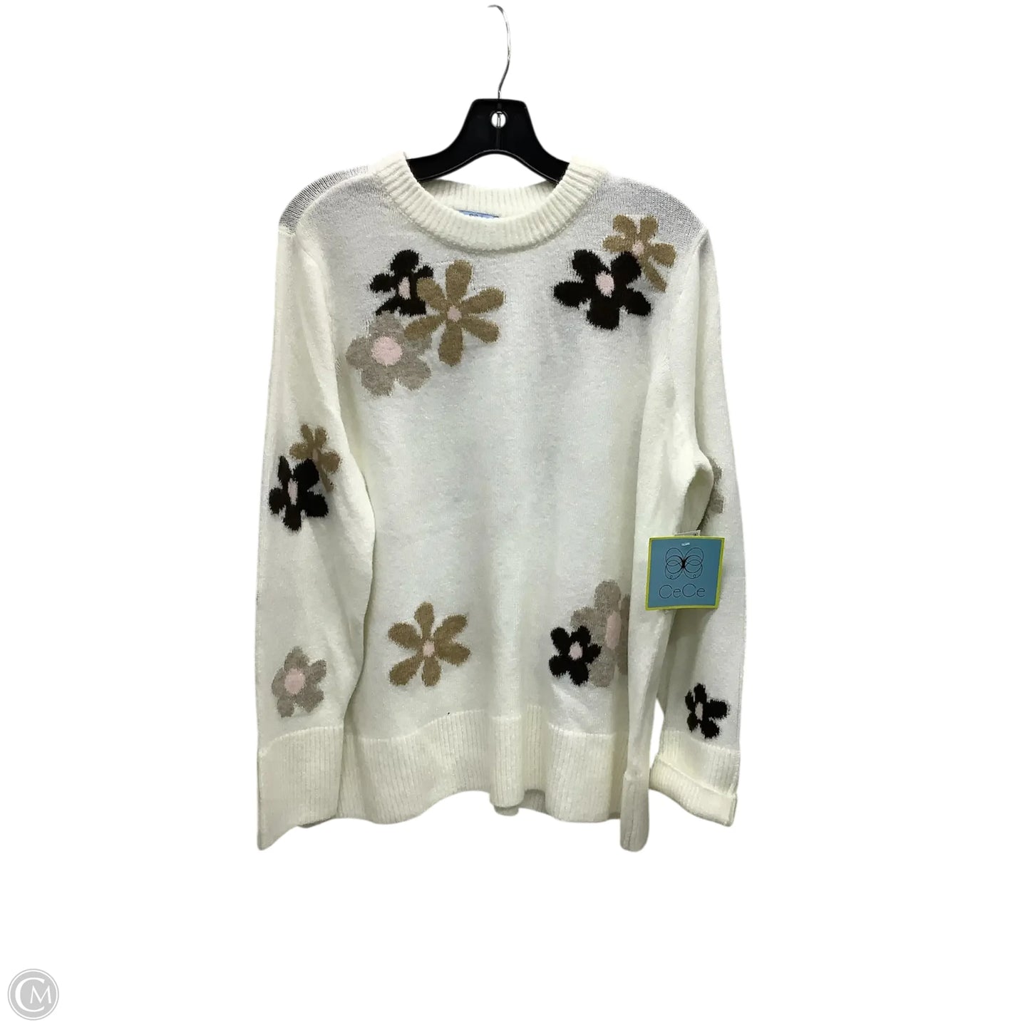 Sweater By Cece In Multi-colored, Size: 1x