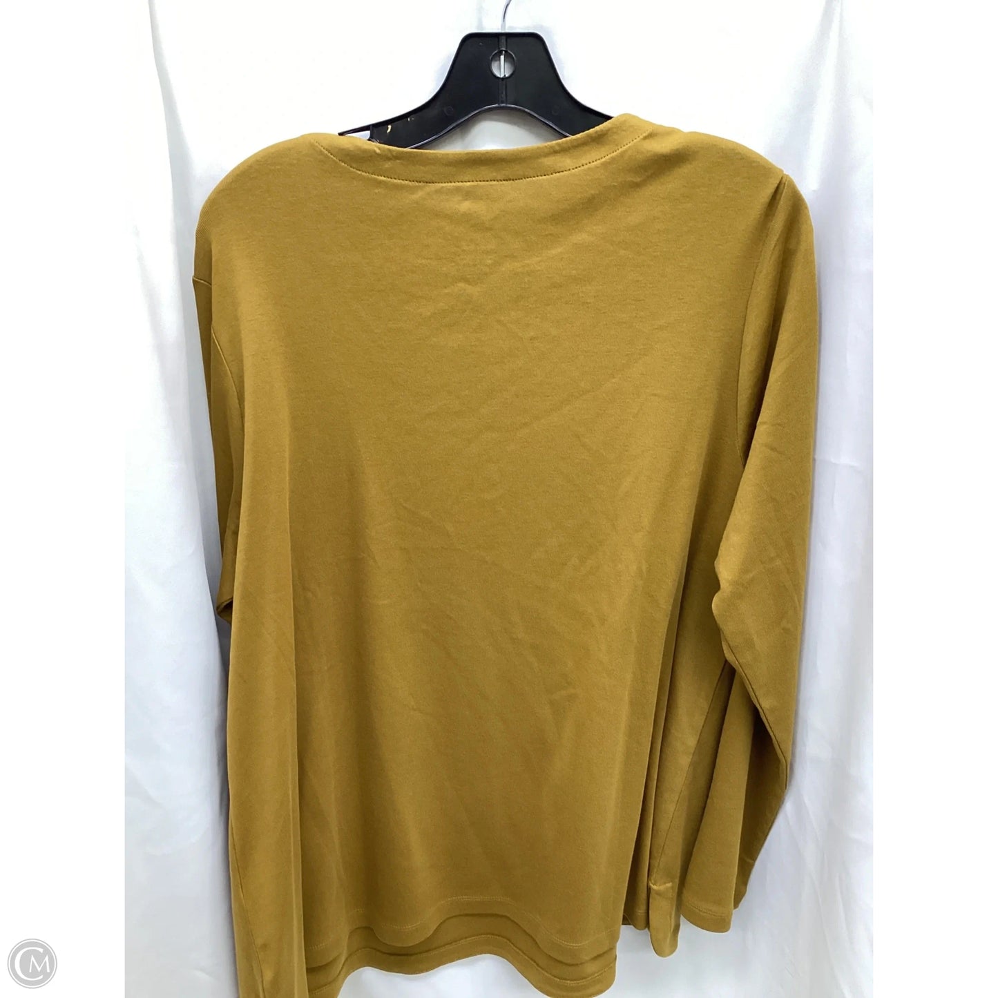 Top Long Sleeve By J. Jill In Brown, Size: Xl