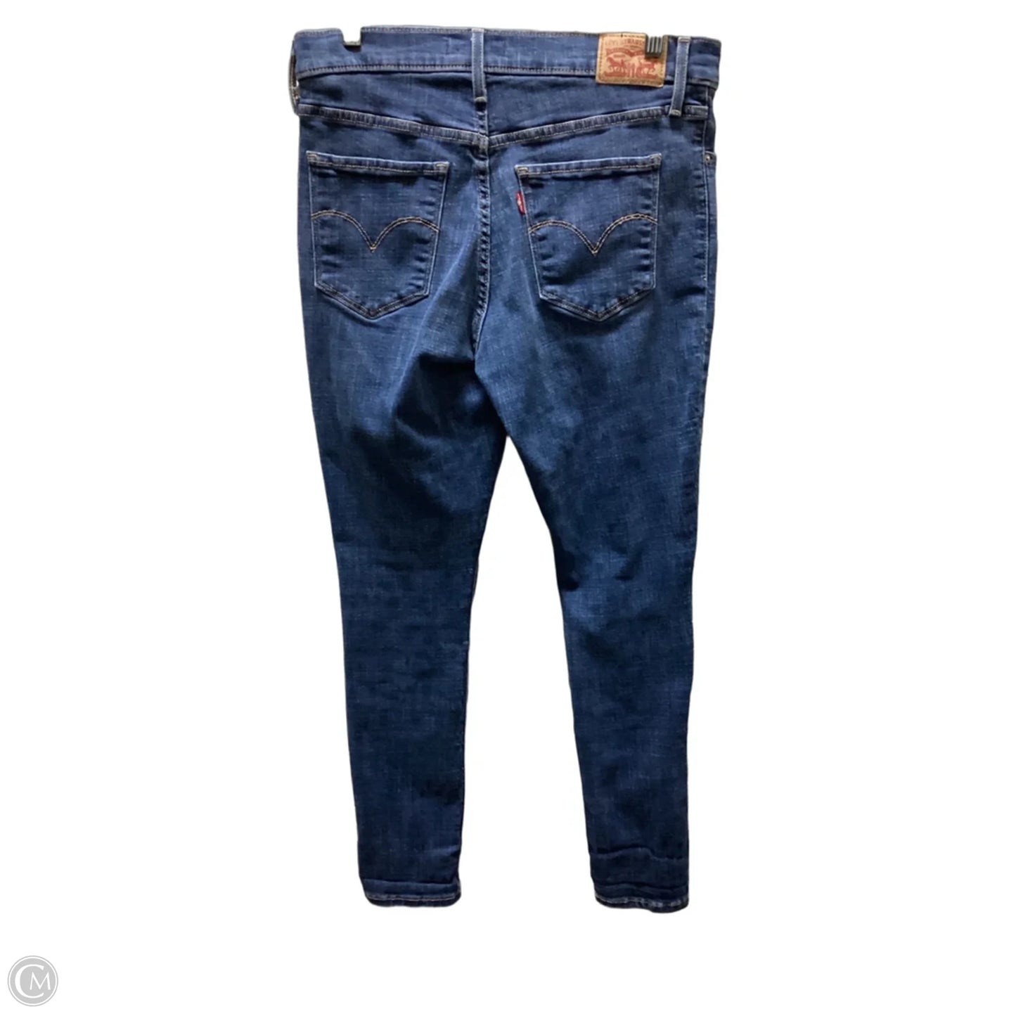 Jeans Skinny By Levis In Blue Denim, Size: 6