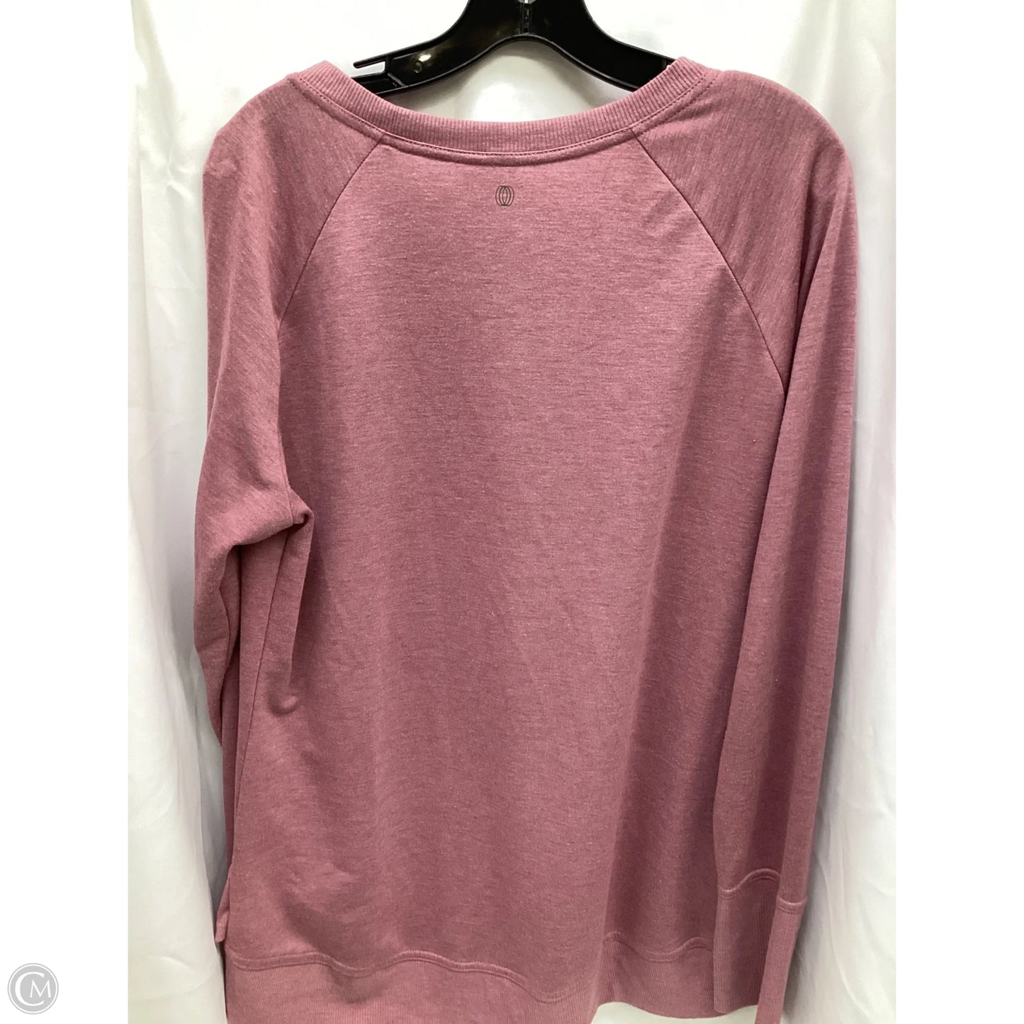 Top Long Sleeve By Clothes Mentor In Pink, Size: Xl