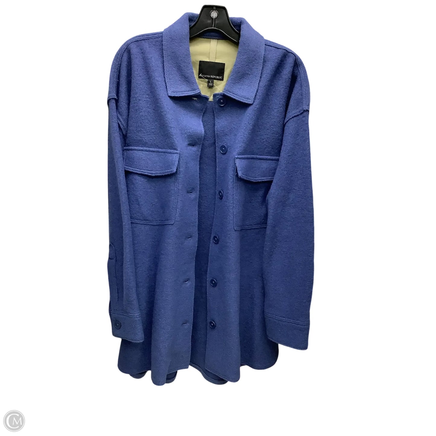 Jacket Other By Banana Republic In Blue, Size: L