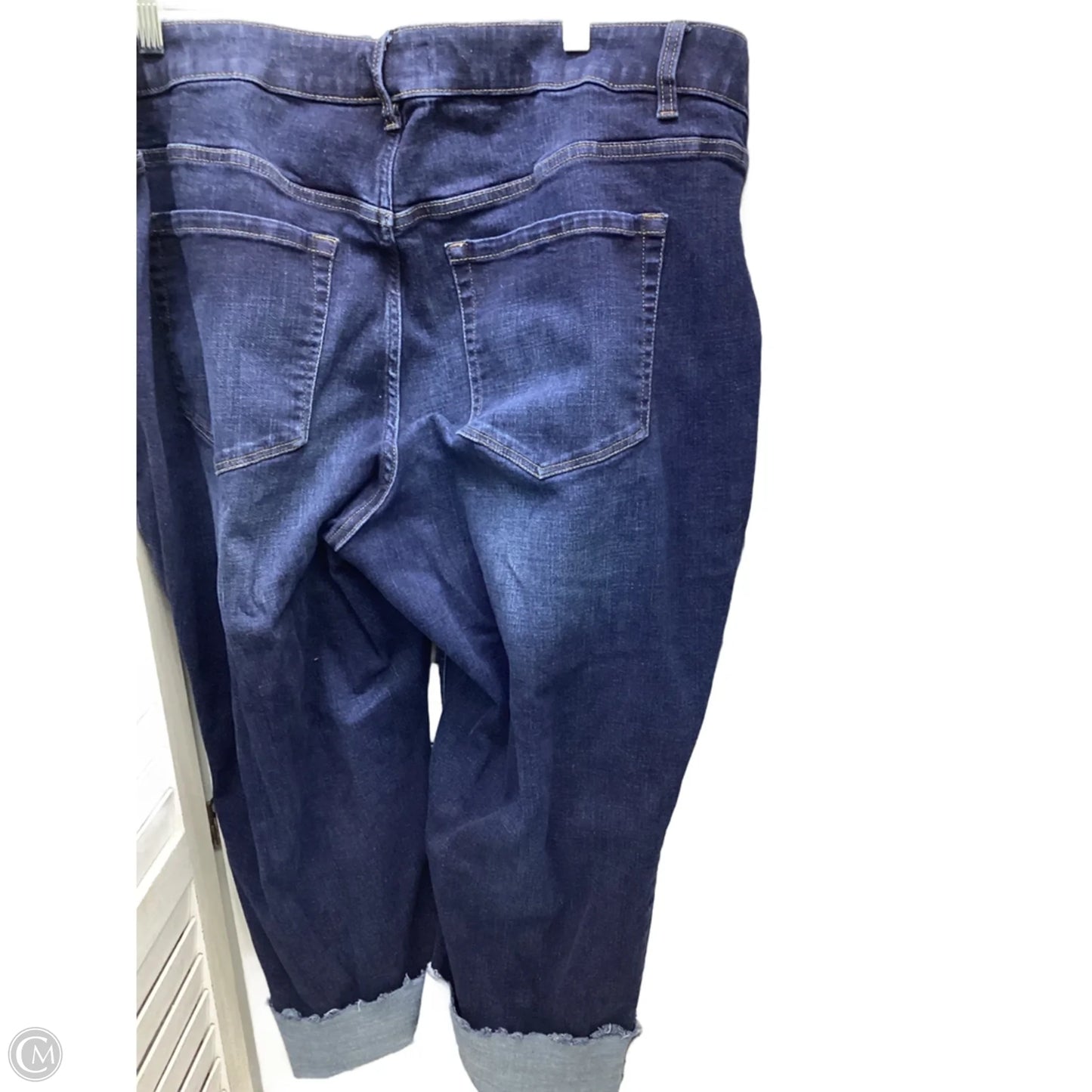 Jeans Straight By Lane Bryant In Blue, Size: 22